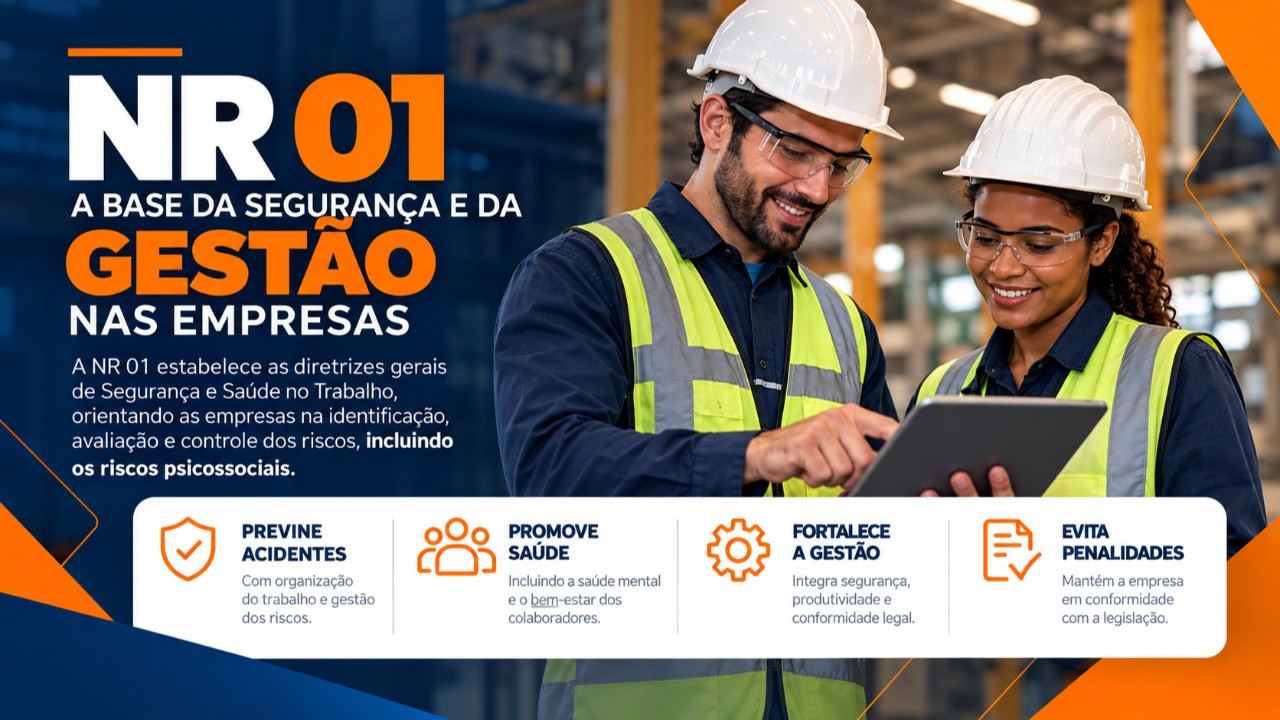 NR-01: segurança, prevenção e gestão para sua empresa